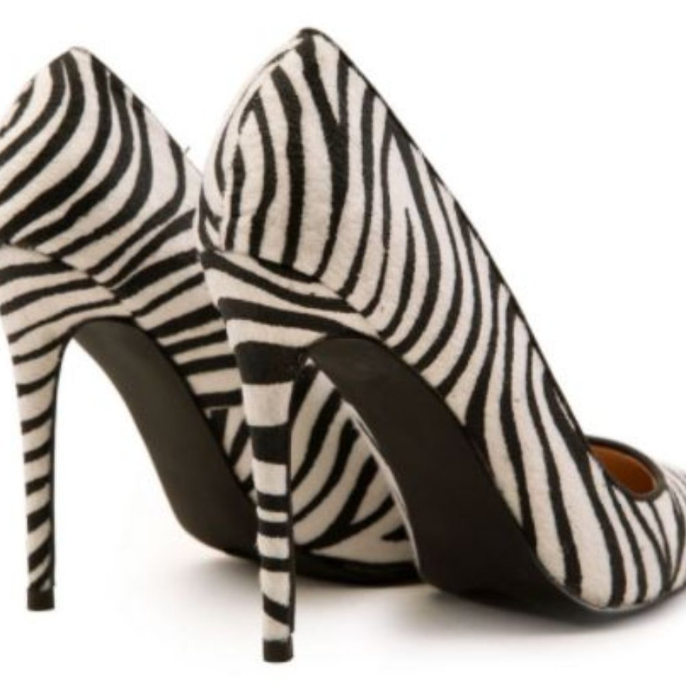 Zebra Heels - Picture 2 of 8